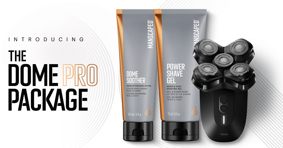 Introducing Our First Head Shaving Kit: The Dome Pro Package